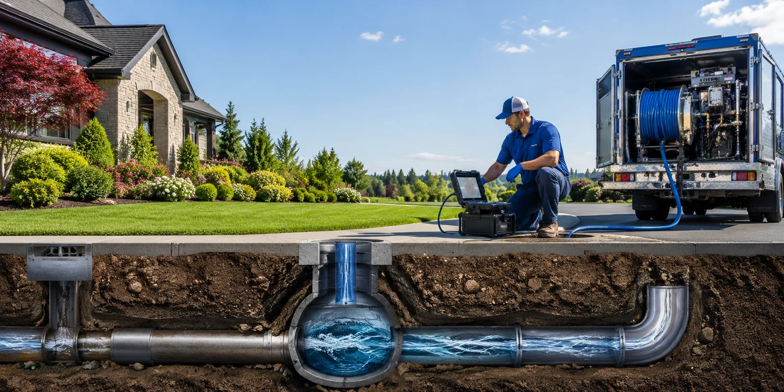 Drainage restoration information for Butlerville, IN